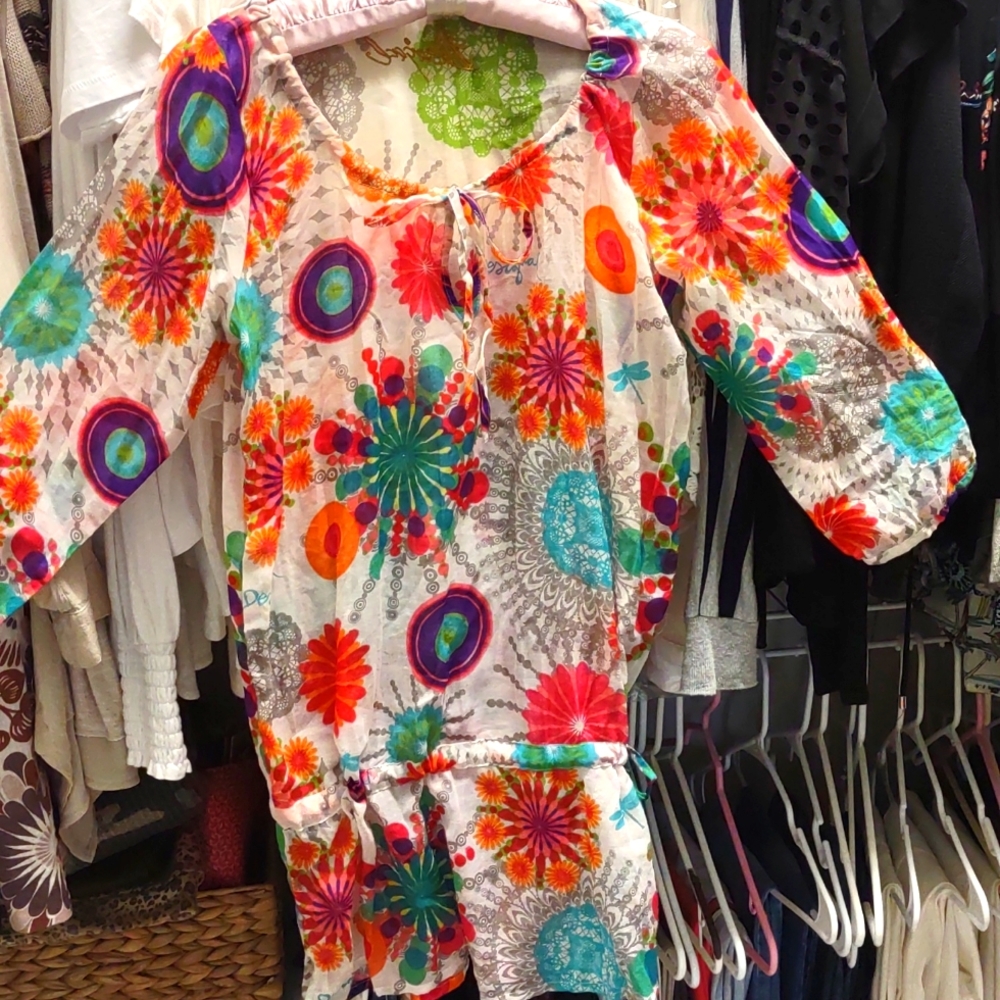 Desiqual cotton cover up. Or summer top